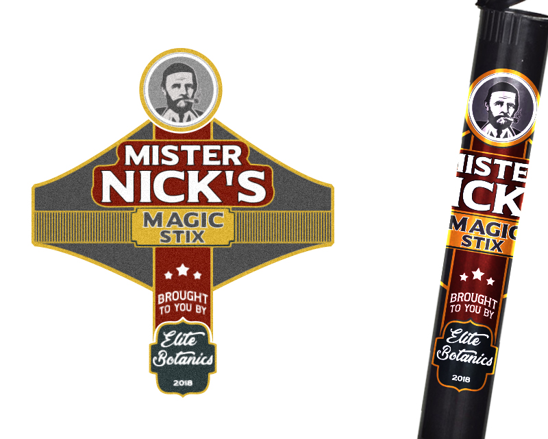 Logo Design entry 1475564 submitted by jonny2quest to the Logo Design for Mister Nick's Magic Stix run by greendrummer