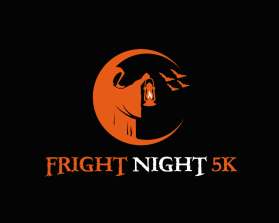 Logo Design entry 1476498 submitted by logo037 to the Logo Design for Fright Night 5k run by draplinj
