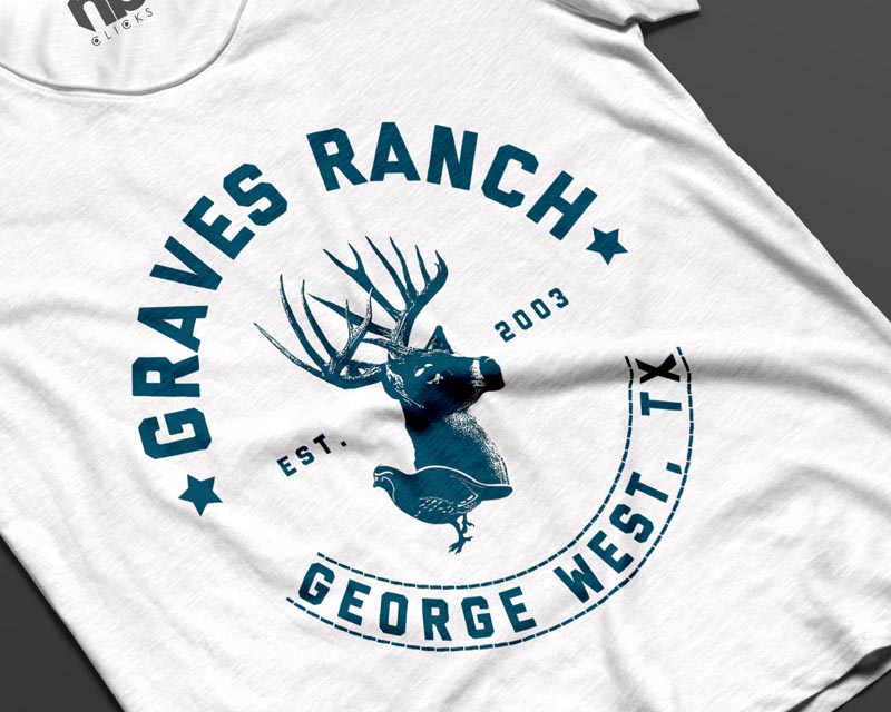 Logo Design entry 1476649 submitted by nbclicksindia to the Logo Design for Graves Ranch run by cjgraves15