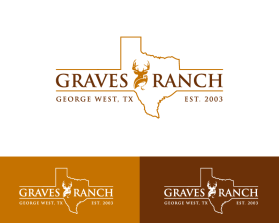Logo Design entry 1476654 submitted by nbclicksindia to the Logo Design for Graves Ranch run by cjgraves15