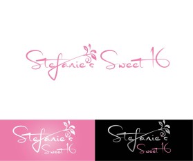 Graphic Design entry 1478086 submitted by artidesign to the Graphic Design for Stefanie’s Sweet 16 run by jenksimone