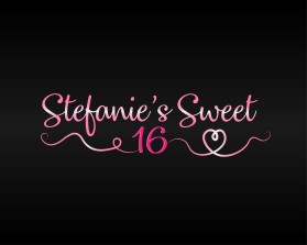 Graphic Design entry 1478126 submitted by pro1designer to the Graphic Design for Stefanie’s Sweet 16 run by jenksimone