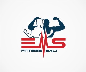 Logo Design entry 1479738 submitted by wongsanus to the Logo Design for EMS Fitness Bali run by emsfitnessbali