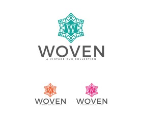 Logo Design Entry 1481130 submitted by ituna to the contest for Woven  (www.thewovencollection.com will be the website) ....my current inventory is on Instagram at my old name @turkishruglove run by catheyep