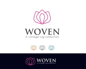 Logo Design Entry 1481146 submitted by 99morbe to the contest for Woven  (www.thewovencollection.com will be the website) ....my current inventory is on Instagram at my old name @turkishruglove run by catheyep