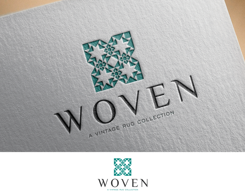 Logo Design entry 1481361 submitted by APRIL to the Logo Design for Woven  (www.thewovencollection.com will be the website) ....my current inventory is on Instagram at my old name @turkishruglove run by catheyep