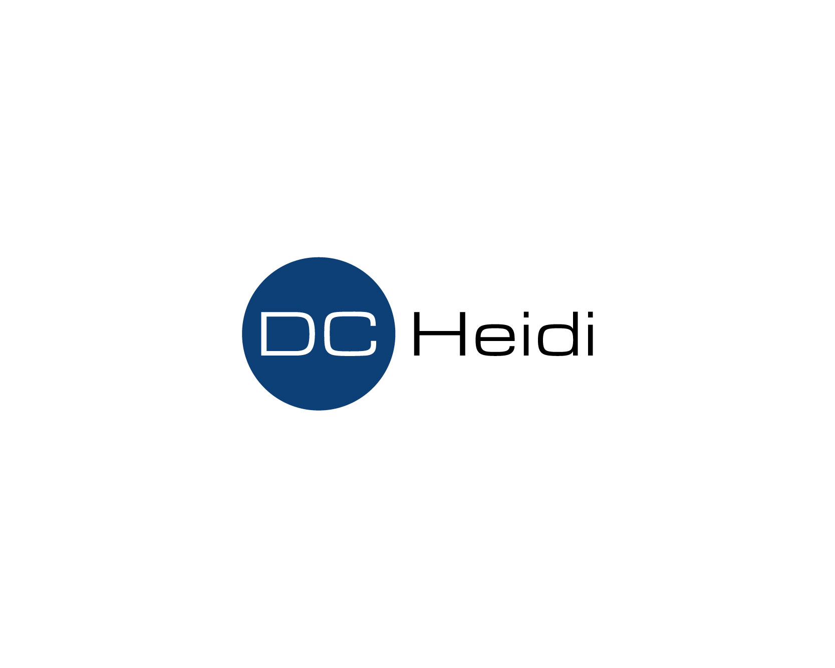 Logo Design entry 1481682 submitted by shanks to the Logo Design for DC Heidi run by Maurclaw