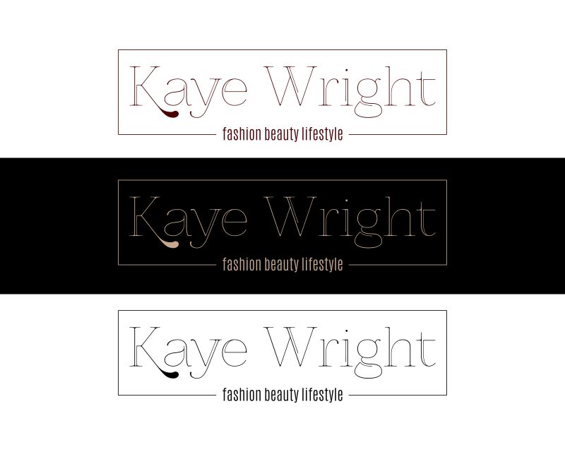 Logo Design entry 1482522 submitted by Niek to the Logo Design for kaye wright run by keisha1092