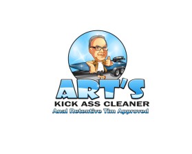 Logo Design entry 1483345 submitted by GTS to the Logo Design for UPDATED!!!!  ART's Kick Ass Cleaner run by bkilgore23