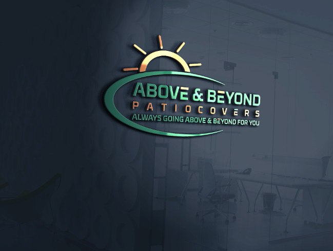 Logo Design entry 1484054 submitted by Creative Think to the Logo Design for Above & Beyond Patio Covers run by Mikesousafocus