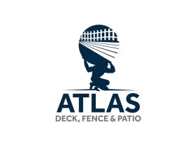 Logo Design entry 1484165 submitted by wahab_design to the Logo Design for Atlas Deck, Fence & Patio run by java8282