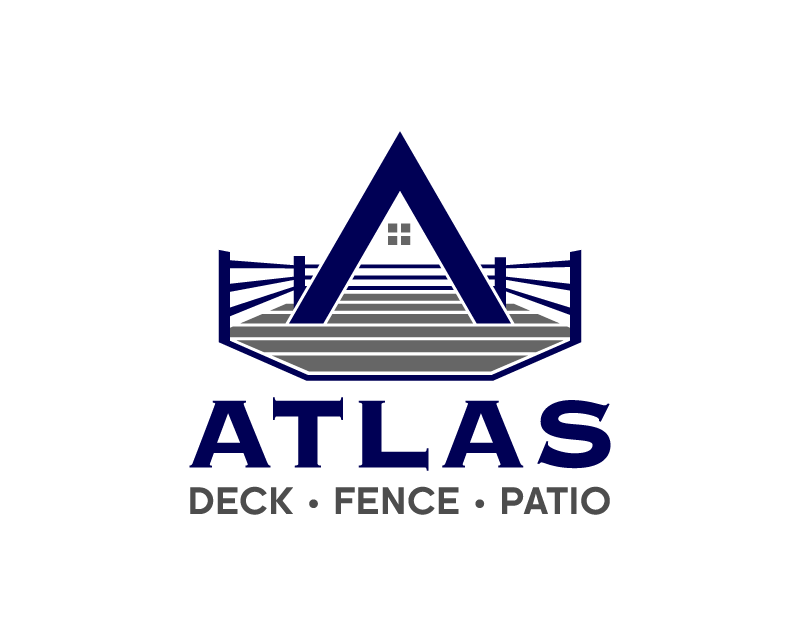 Logo Design entry 1484233 submitted by dsdezign to the Logo Design for Atlas Deck, Fence & Patio run by java8282