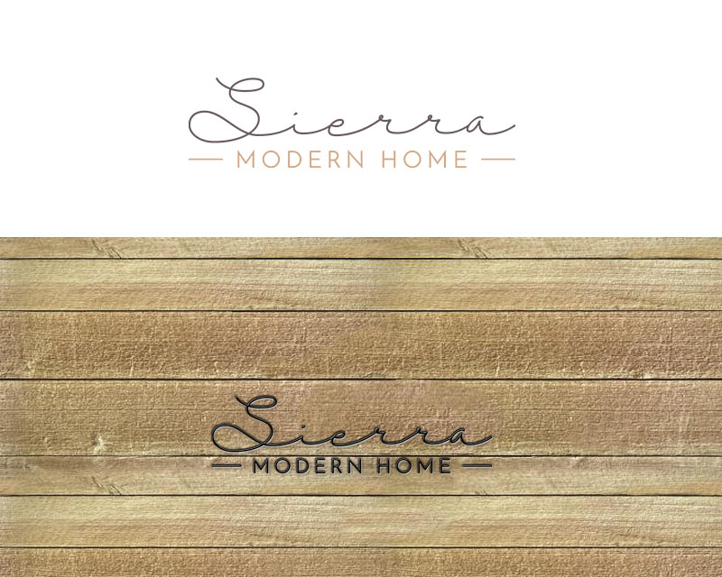 Logo Design entry 1484486 submitted by DAC Design to the Logo Design for Sierra Modern Home run by Dave Onyx
