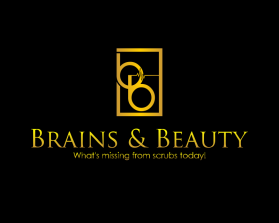 Logo Design entry 1484676 submitted by Pixel_X to the Logo Design for Brains & Beauty run by Wellswithlove0