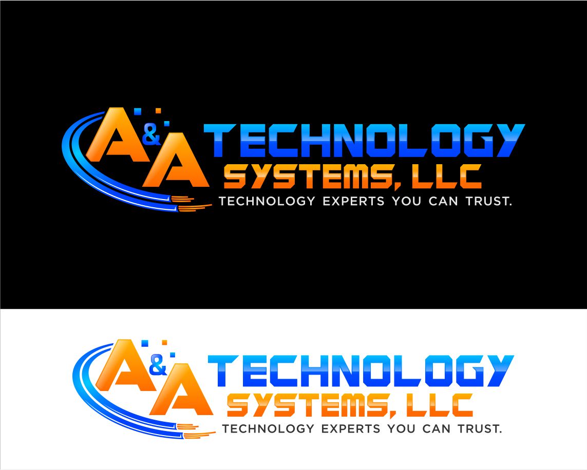 Logo Design entry 1484837 submitted by logo037 to the Logo Design for A & A Technology Systems, LLC run by Chuck3304