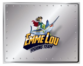 Graphic Design entry 1485391 submitted by nbclicksindia to the Graphic Design for Emme Lou (Boat Name) run by Ezbreeze11