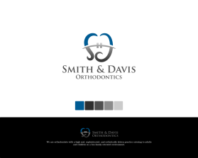 Logo Design entry 1485648 submitted by nbclicksindia to the Logo Design for Smith & Davis Orthodontics    (Jeremy Smith and Matthew Davis) run by SDO