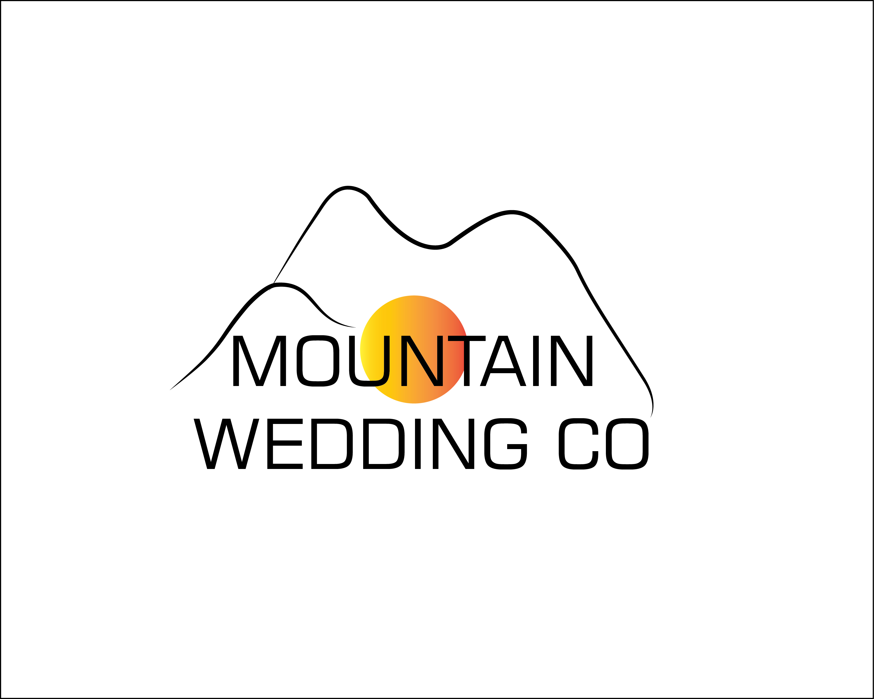 Logo Design entry 1486726 submitted by gege to the Logo Design for Mountainweddingco.com run by Karenchristakos 