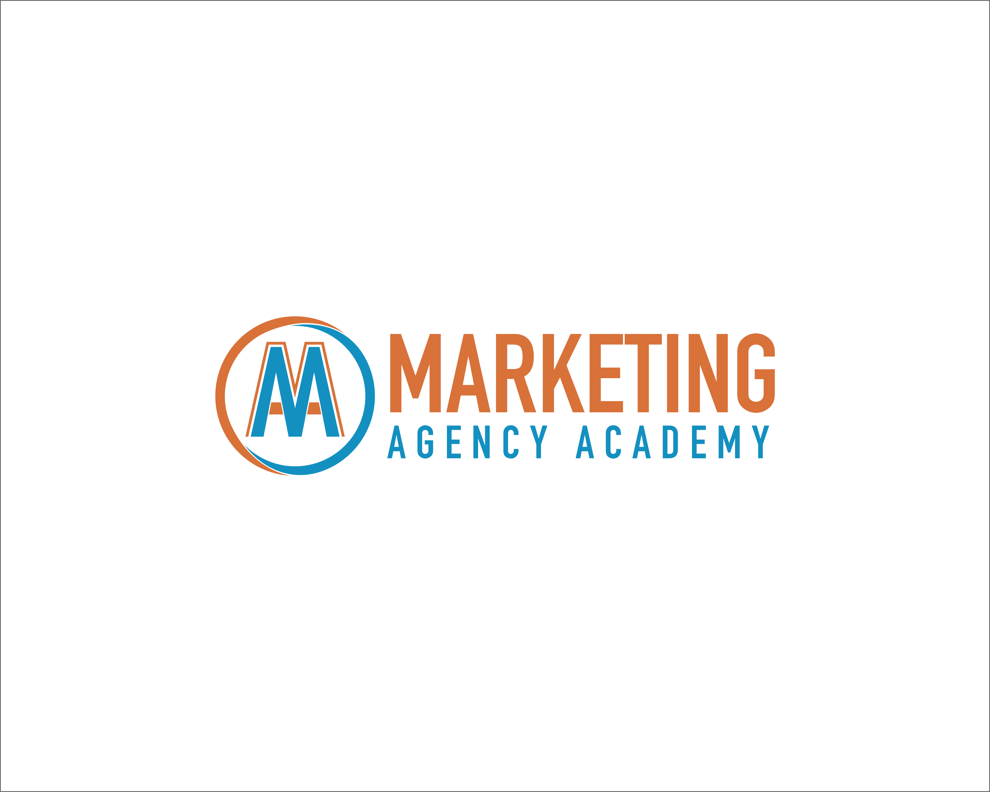 Logo Design entry 1487745 submitted by Wonkberan to the Logo Design for Marketing Agency Academy run by java8282