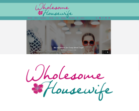 Logo Design entry 1490916 submitted by mznung to the Logo Design for Wholesome Housewife run by ryan@wholesomehousewife.com