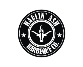 Logo Design Entry 1548456 submitted by El Tasador to the contest for Haulin' Ash Barbeque Co. run by hans@hrbpartner.com
