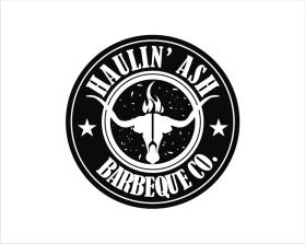 Logo Design entry 1491433 submitted by quimcey to the Logo Design for Haulin' Ash Barbeque Co. run by hans@hrbpartner.com