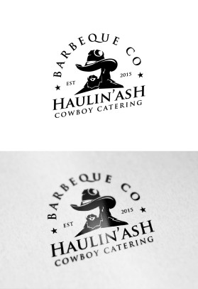 Logo Design entry 1491439 submitted by T2T to the Logo Design for Haulin' Ash Barbeque Co. run by hans@hrbpartner.com