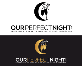 Logo Design entry 1491529 submitted by nbclicksindia to the Logo Design for OurPerfectNight.Com run by Ankur.Lakhani