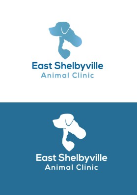 Logo Design entry 1491638 submitted by nbclicksindia to the Logo Design for East Shelbyville Animal Clinic run by Crestvet4117