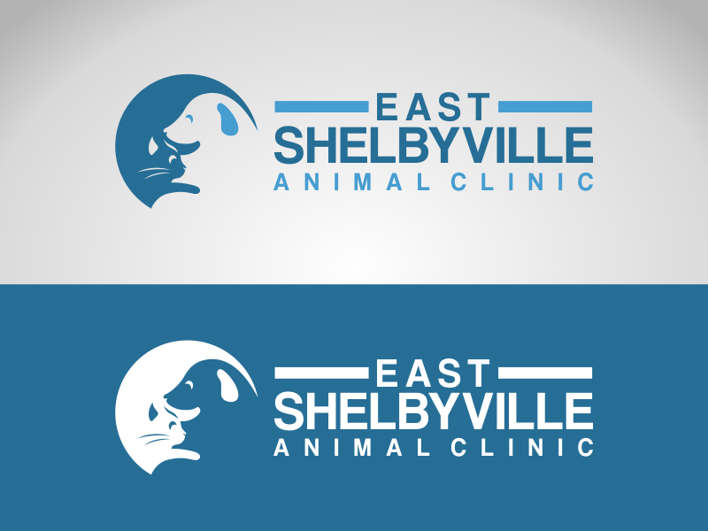 Logo Design entry 1491661 submitted by vanzconcept to the Logo Design for East Shelbyville Animal Clinic run by Crestvet4117