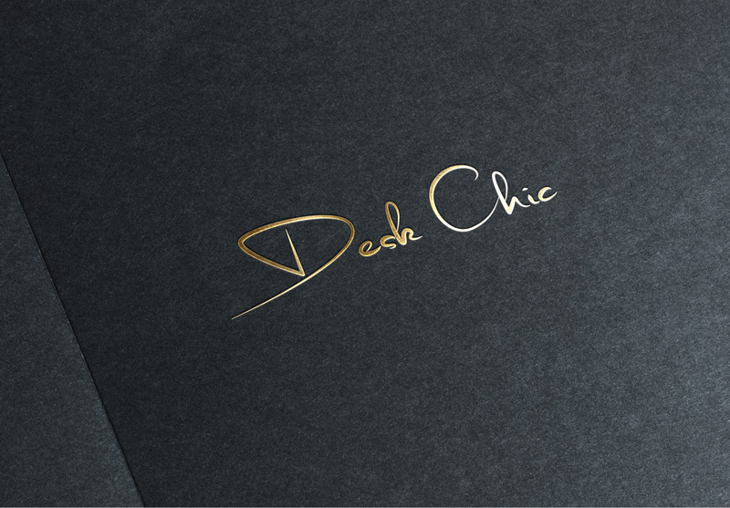 Logo Design entry 1492424 submitted by Dark49 to the Logo Design for Desk Chic run by adutreui