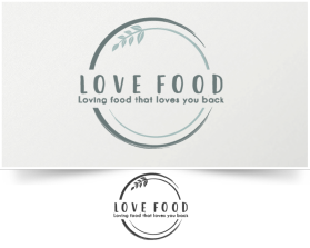 Logo Design entry 1492592 submitted by Niels to the Logo Design for Love, food run by Lovefood