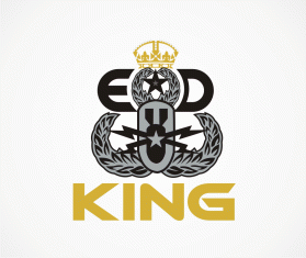 Logo Design entry 1493963 submitted by warren to the Logo Design for EOD King run by jeff@iedfx.com