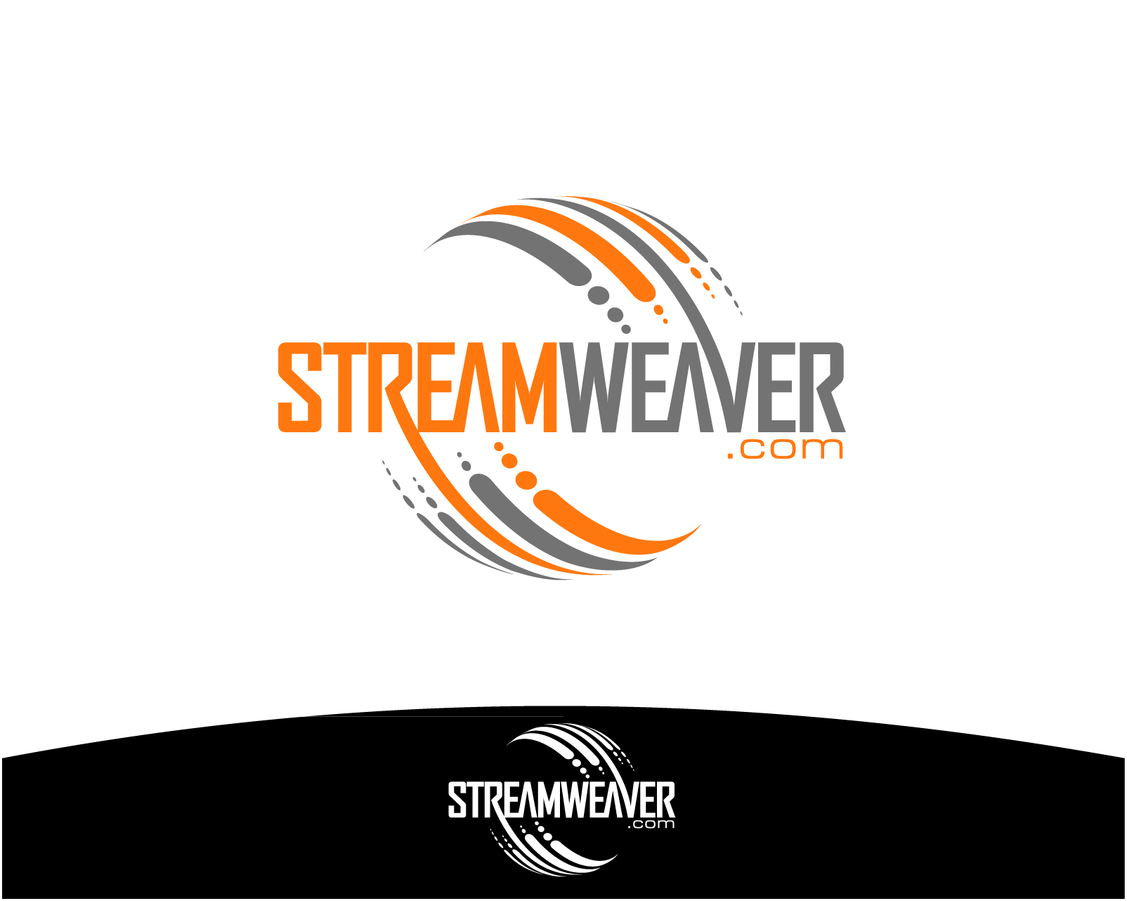 Logo Design entry 1496391 submitted by cclia to the Logo Design for new company: StreamWeaver.com (formerly www.j9tech.com) run by davidlevy