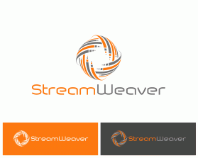 Logo Design entry 1496410 submitted by cclia to the Logo Design for new company: StreamWeaver.com (formerly www.j9tech.com) run by davidlevy