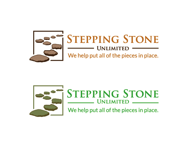 Logo Design entry 1496948 submitted by PINOYPRIDESIGN to the Logo Design for Stepping Stones Unlimited run by Mhaapala