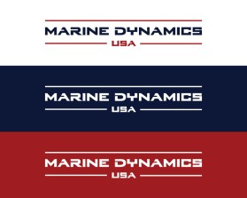 Logo Design entry 1497306 submitted by BownDesign to the Logo Design for Marine Dynamics USA run by marinedynamicsusa