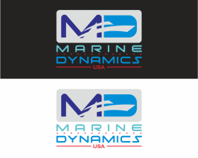 Logo Design Entry 1497327 submitted by mrstn to the contest for Marine Dynamics USA run by marinedynamicsusa