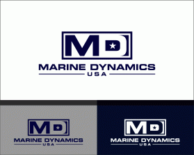 Logo Design entry 1497351 submitted by Amit1991 to the Logo Design for Marine Dynamics USA run by marinedynamicsusa
