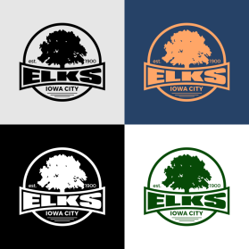 Logo Design Entry 1497481 submitted by nouval8kurniesha9 to the contest for ELKS 590 or ELKS IOWA CITY run by bovert