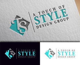 Logo Design entry 1498259 submitted by logo037 to the Logo Design for A Touch of Style Design Group run by A Touch of Style Design Group