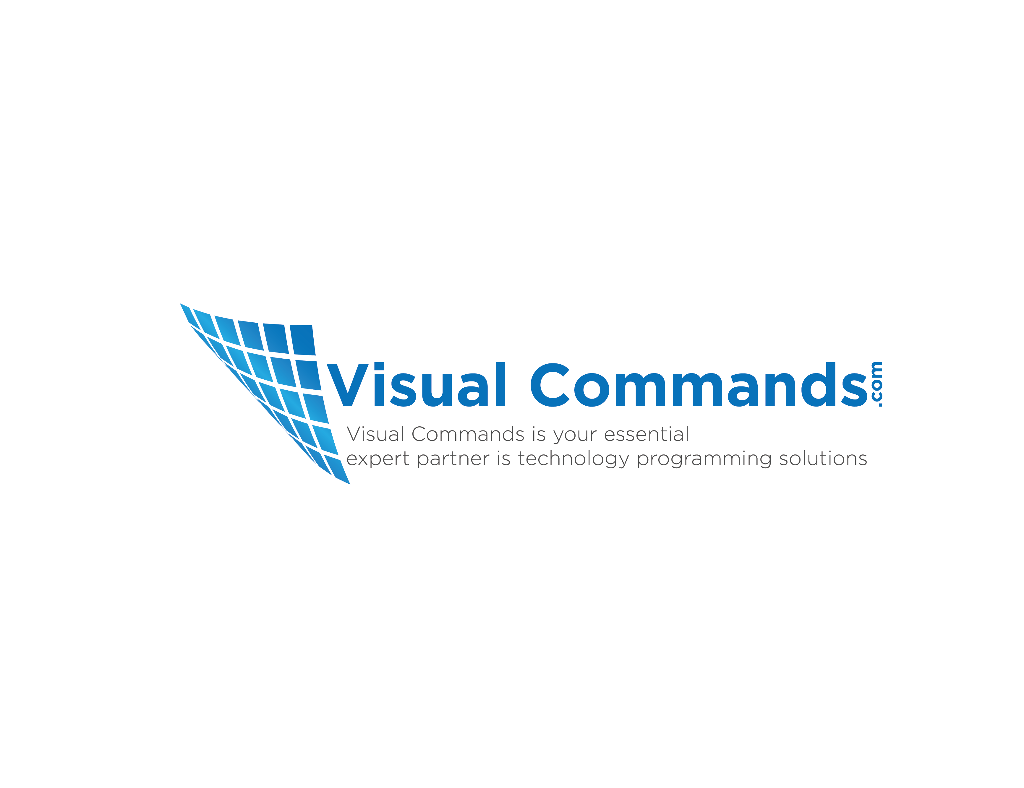 Logo Design entry 1498469 submitted by dahmane to the Logo Design for Visual Commands.com run by Kenmy11