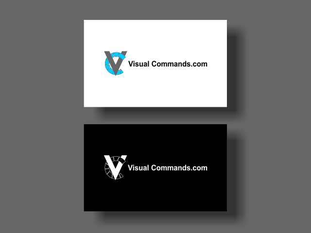 Logo Design entry 1498430 submitted by Rohengsdesign to the Logo Design for Visual Commands.com run by Kenmy11