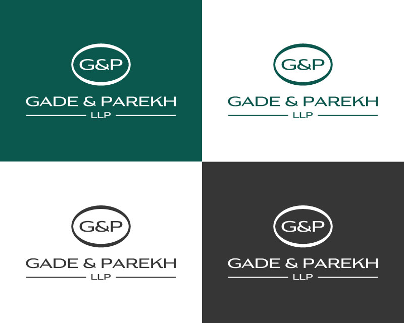 Logo Design entry 1498882 submitted by nsdhyd to the Logo Design for Gade & Parekh, LLP run by roopenesq