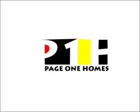 Logo Design entry 1500761 submitted by mrstn to the Logo Design for Page One Homes run by AXISCSLLC