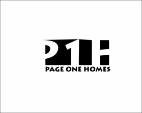 Logo Design entry 1500762 submitted by T2T to the Logo Design for Page One Homes run by AXISCSLLC