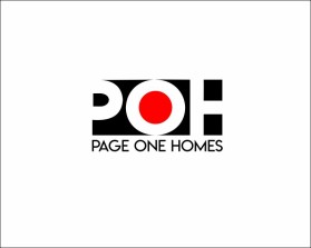 Logo Design entry 1500763 submitted by T2T to the Logo Design for Page One Homes run by AXISCSLLC
