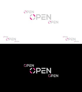 Logo Design entry 1503491 submitted by RobynK to the Logo Design for OPEN OPEN OPEN run by open.times.three