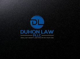 Logo Design entry 1504149 submitted by mv to the Logo Design for Duhon Law, PLLC run by DuhonLaw