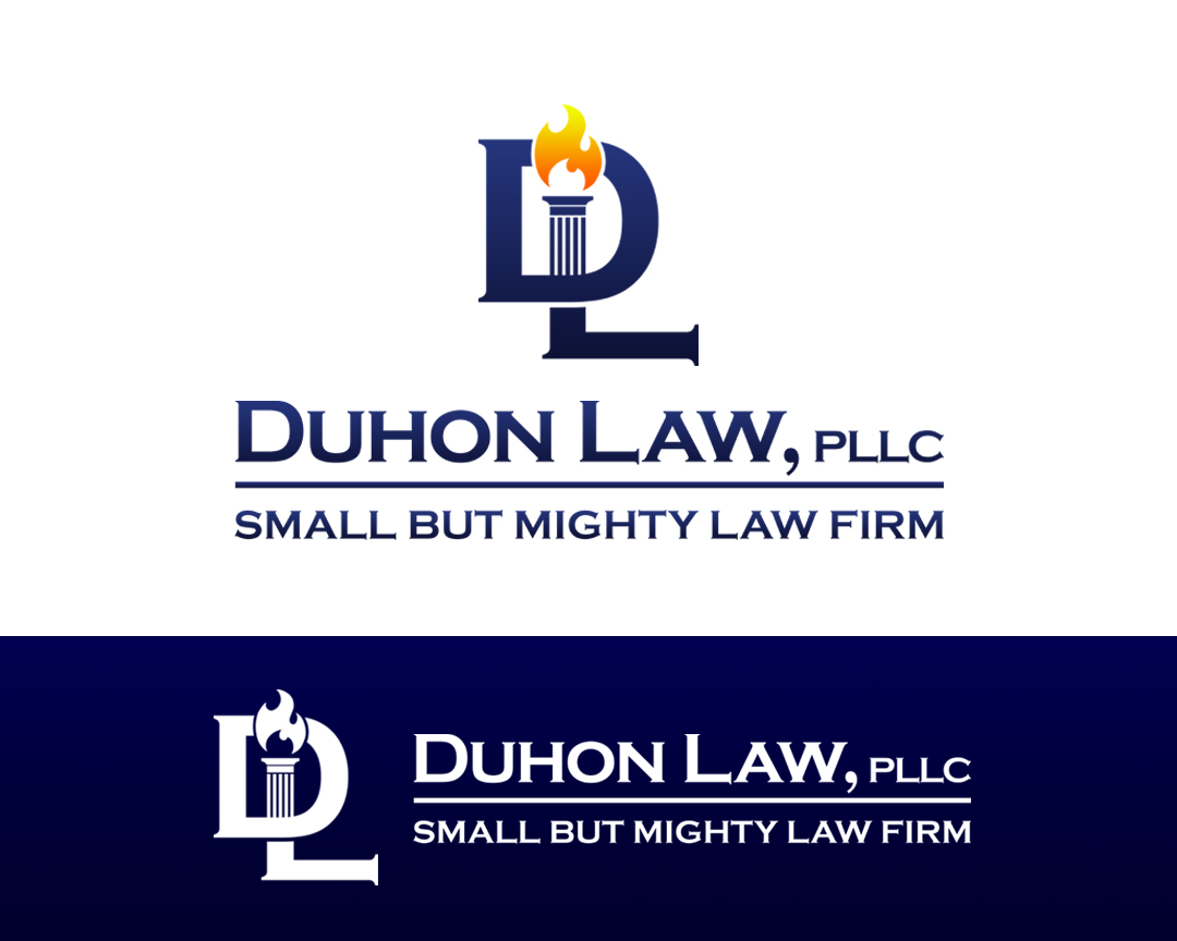 Logo Design entry 1504198 submitted by MaeMae to the Logo Design for Duhon Law, PLLC run by DuhonLaw